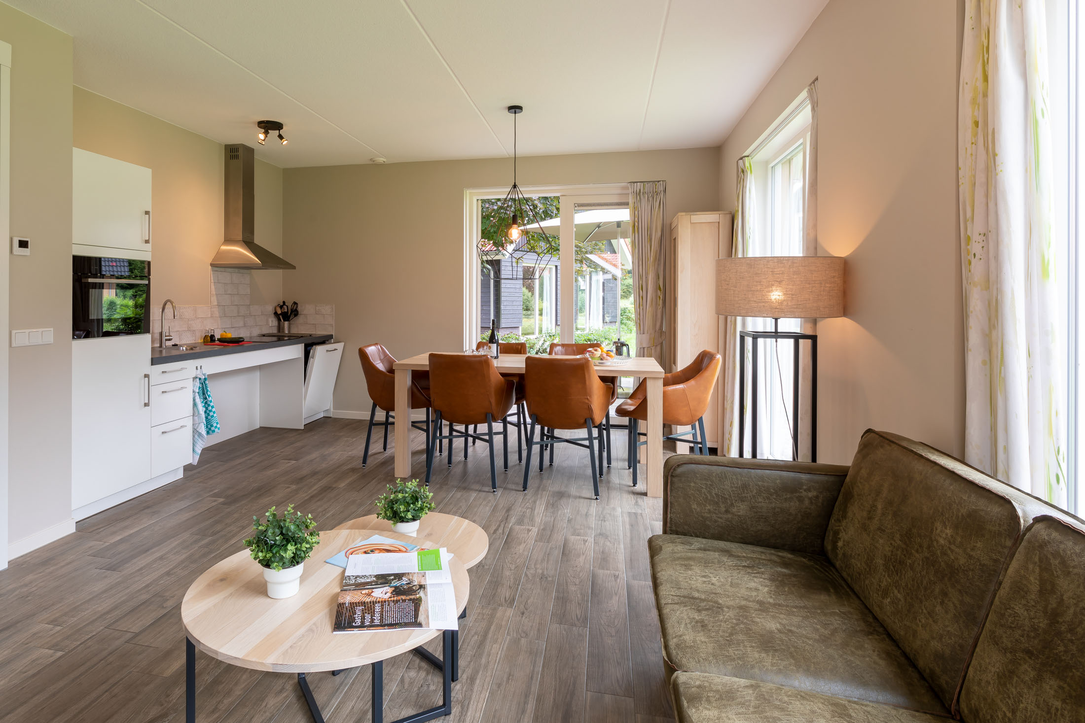Woonkamer Villa Ehzerburg Type 1 - voor max. zes personen
